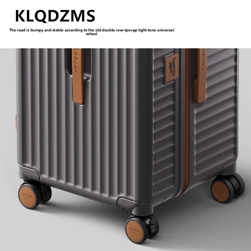 KLQDZMS Suitcase High Quality PC Boarding Box Large Capacity Trolley Case 20