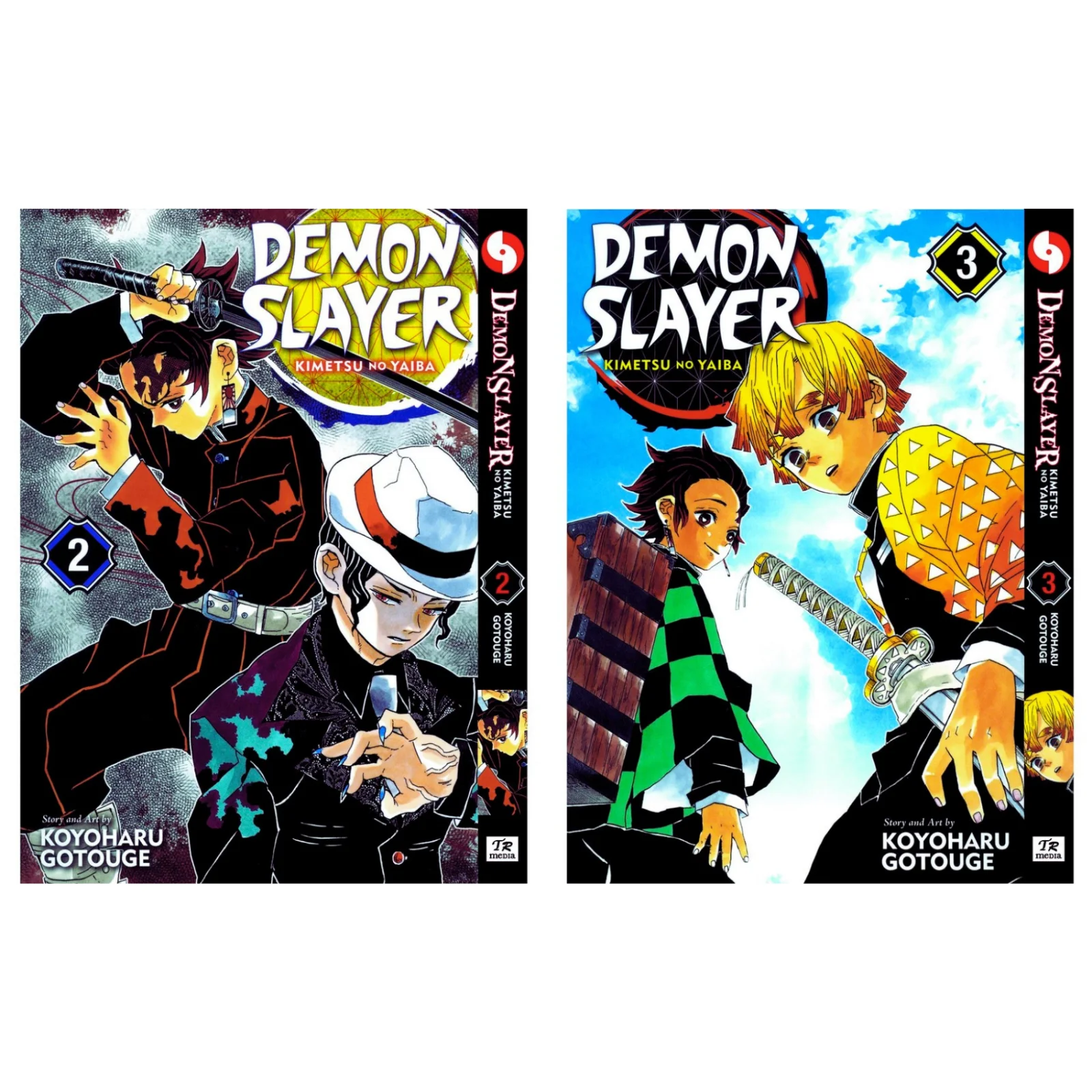 23 Sách Anime Demon Slayer Kimetsu Không Yaiba Manga Tập 1-23 Tiếng Anh Phiên Bản Truyện Tranh