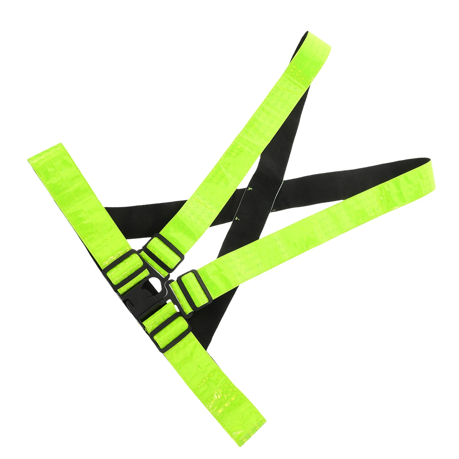 

Reflective Vest for Night Visibility Gear Lightweight Safety Adjustable Fits Cycling Walking Jogging