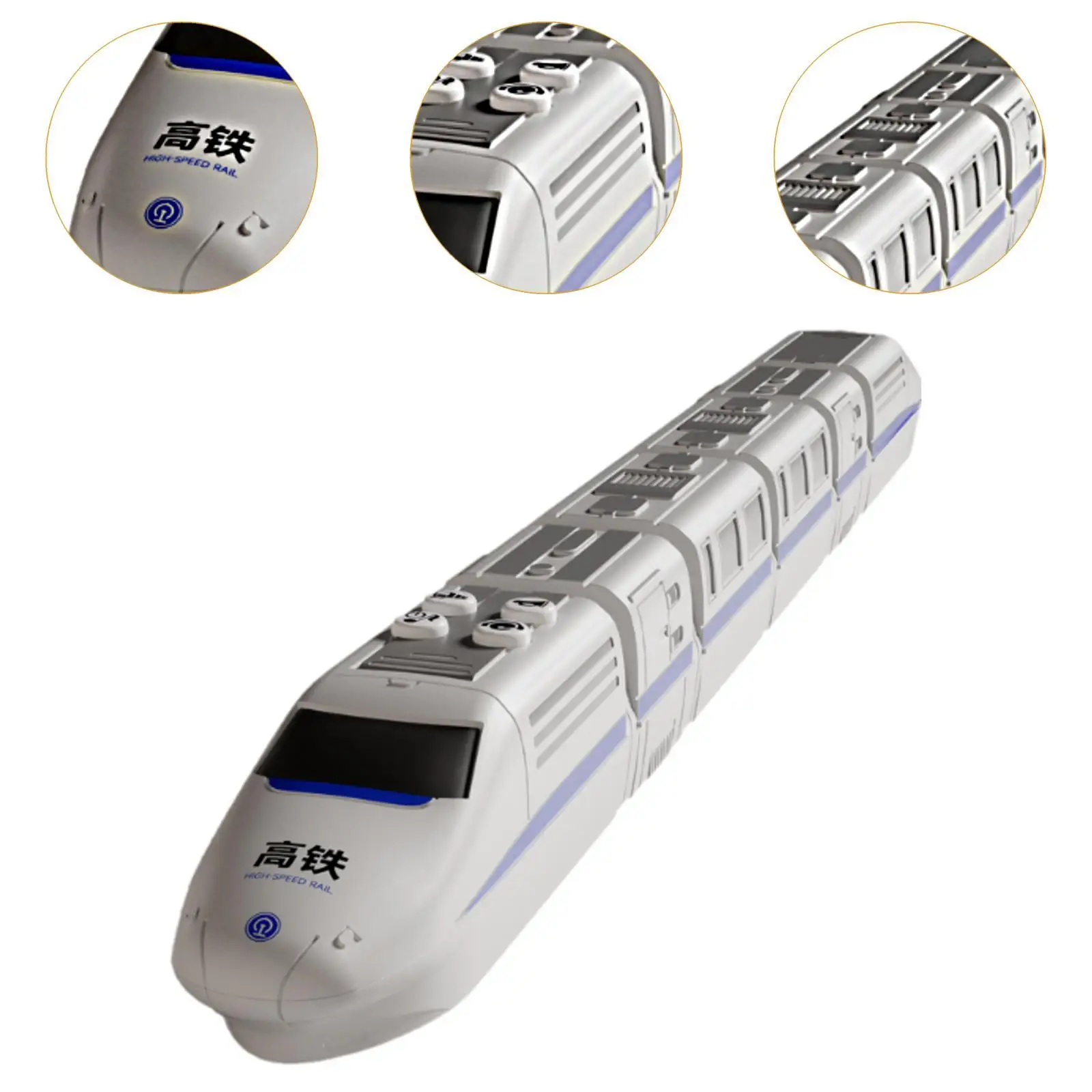 Hoge snelheid rail speelgoed Express auto elektronische trein auto set voor kind kinderen cadeau