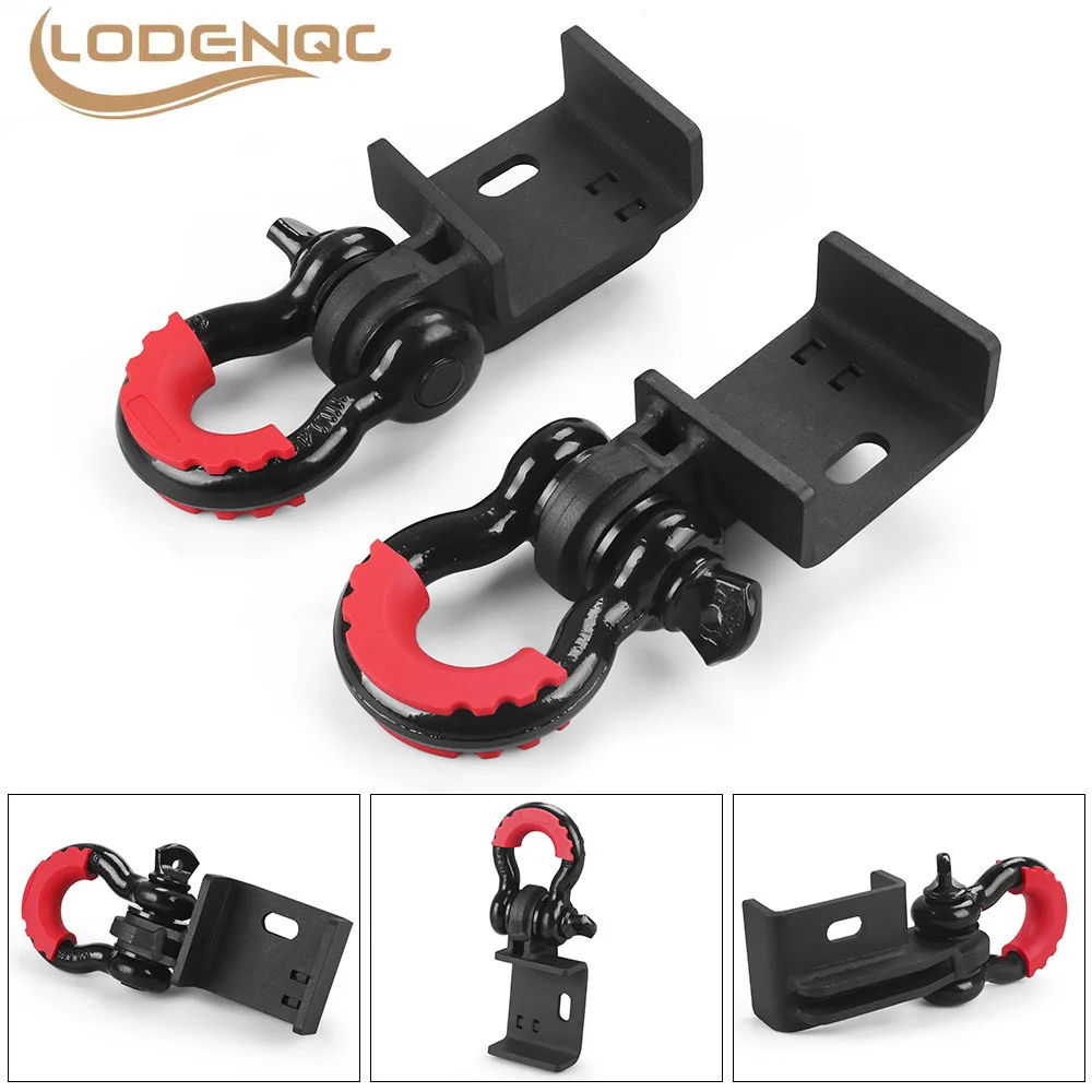 

DAC744 Передние кронштейны для фаркопа Demon с комплектом крепления скобы D-образного кольца 3/4 дюйма для Toyota Tacoma 2009-2023