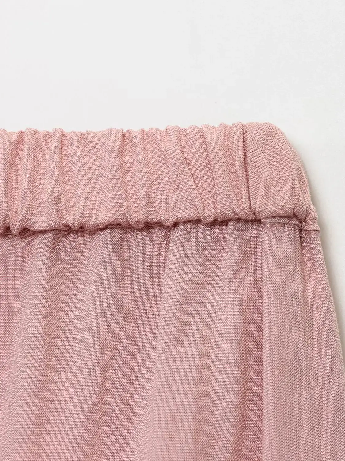 2026 Pantalones deportivos largos y esponjosos Vintage europeos y americanos para niña, pantalones informales elegantes con cintura elástica y puños con lazo y globo