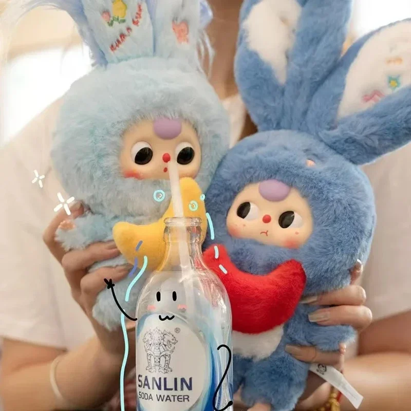 ベビースリーリリーラビットリトルタウンV3シリーズぬいぐるみブラインドボックスキュートアクションフィギュアコレクタブルサプライズミステリートレンディぬいぐるみおもちゃ