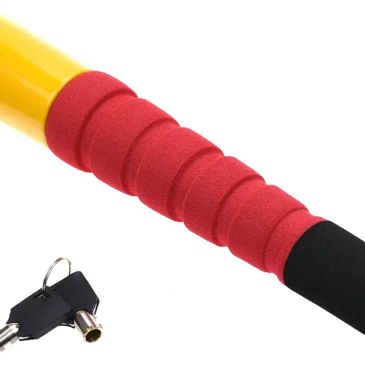 EAFC Universal Car Steering Wheel Lock Anti-Theft Car Device Steering Wheel Locks Baseball Anti Theft Lock With 2 Keys