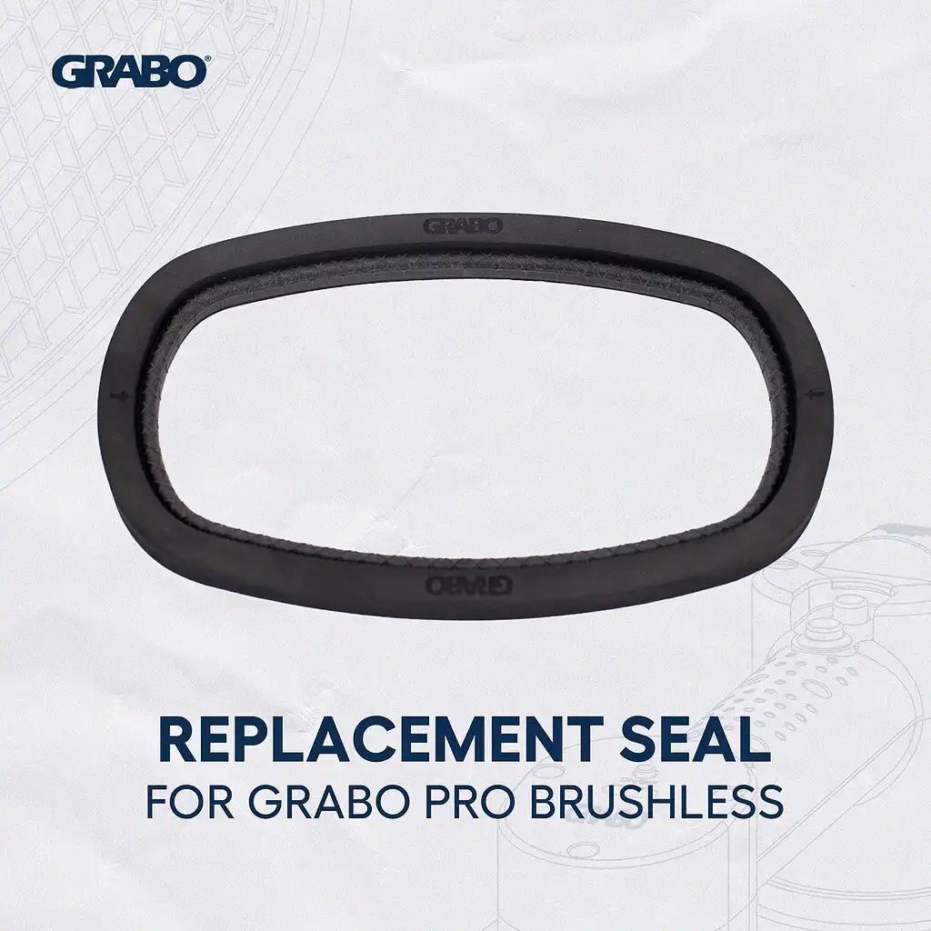 Foam Rubber Seal Replacement for Grabo Pro Brushless Patented High Friction Air Tight Secure Sealing for Vacuum Suction Lifter