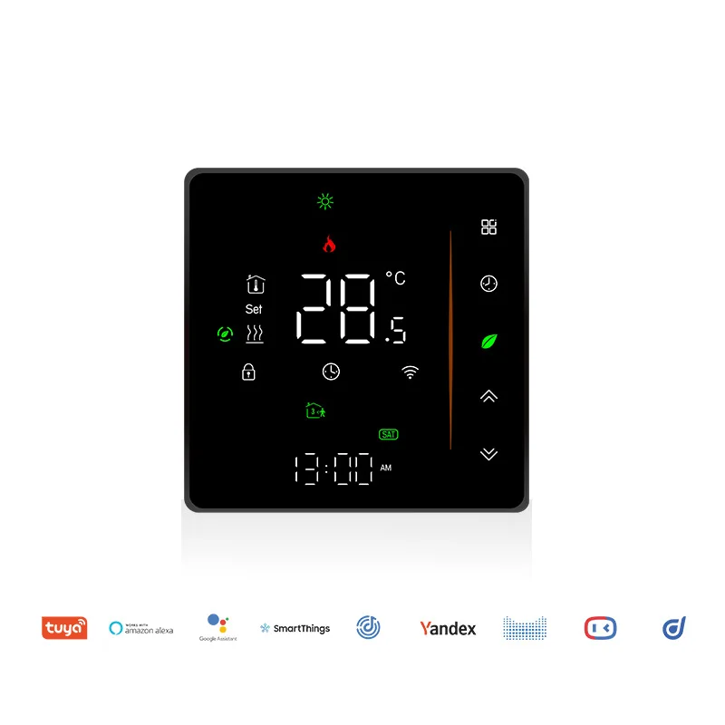 

Intelligent Digital Display Temperature Control Panel Wireless WiFi Electric Floor Heating Thermostat Indoor Heating Remote