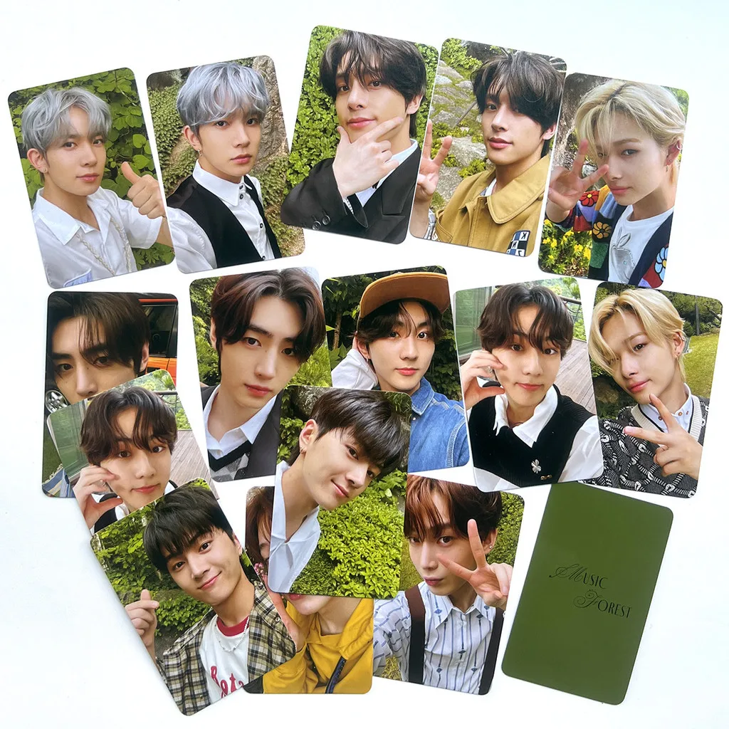 Kpop Idol ENGENE MUSIC FOREST Photocards ENGENE MEMBE RSHIP FANCLUB Card