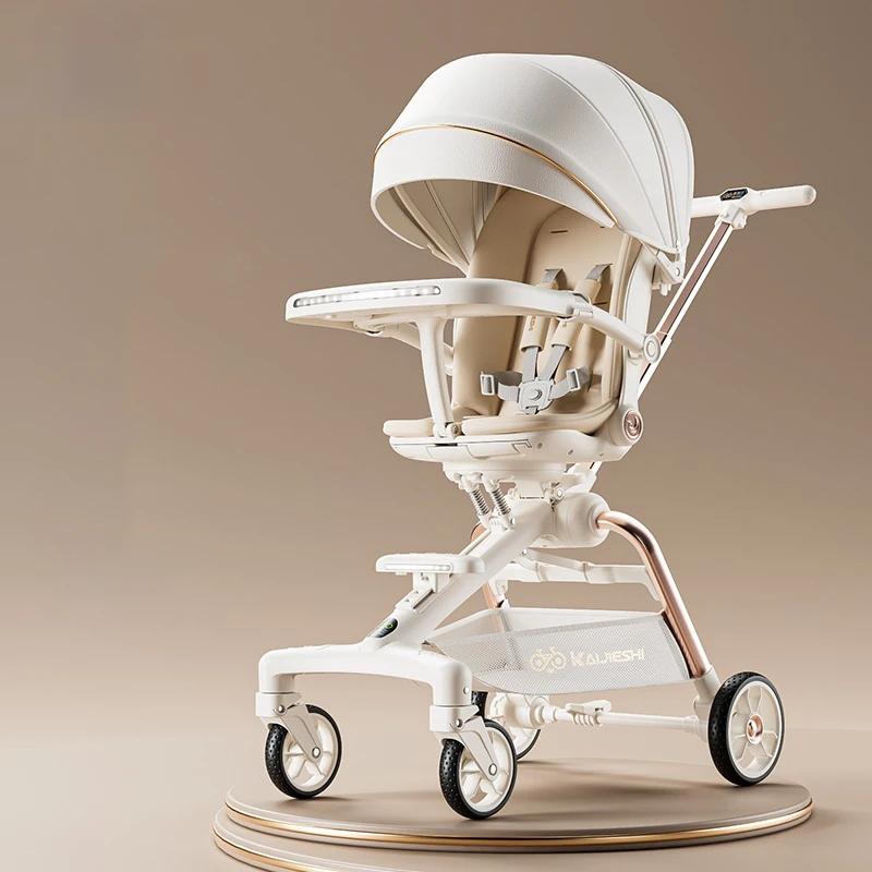 

Children's Stroller baby carriage can sit, lie down and Sleep 3 Modes Two-way Folding Stroller Baby Travel stroller