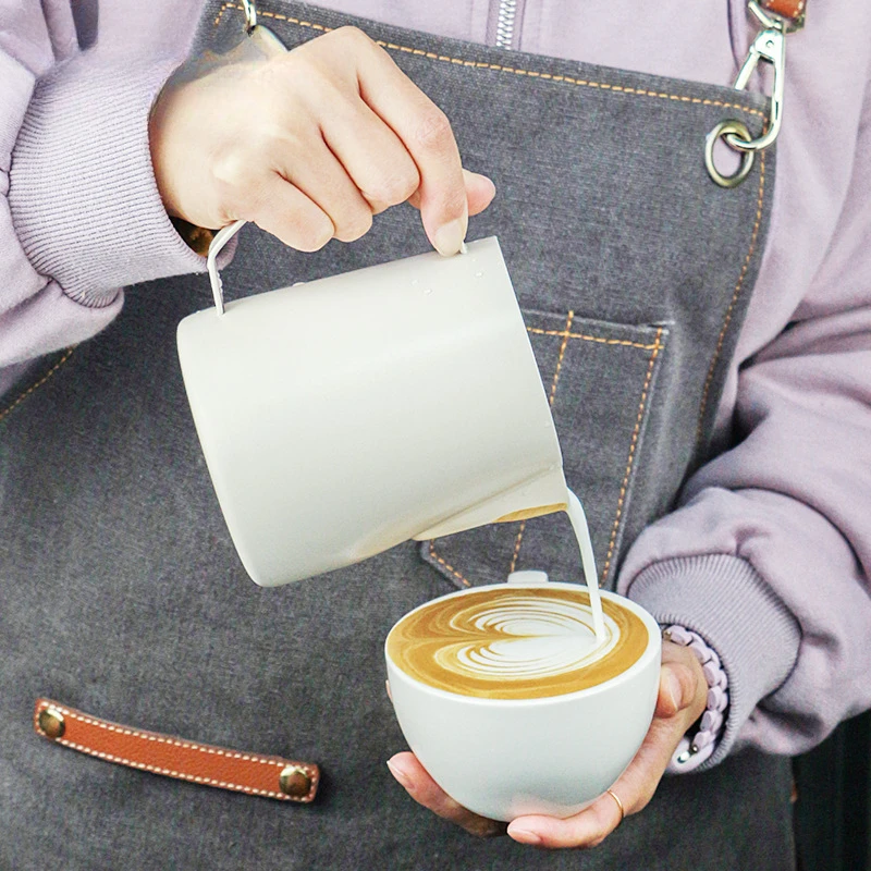 450/700ML Coffee Espresso Milk Frothing Pitcher Professional Milk Foam Latte Art Making Tools Home Barista Kitchen Accessories