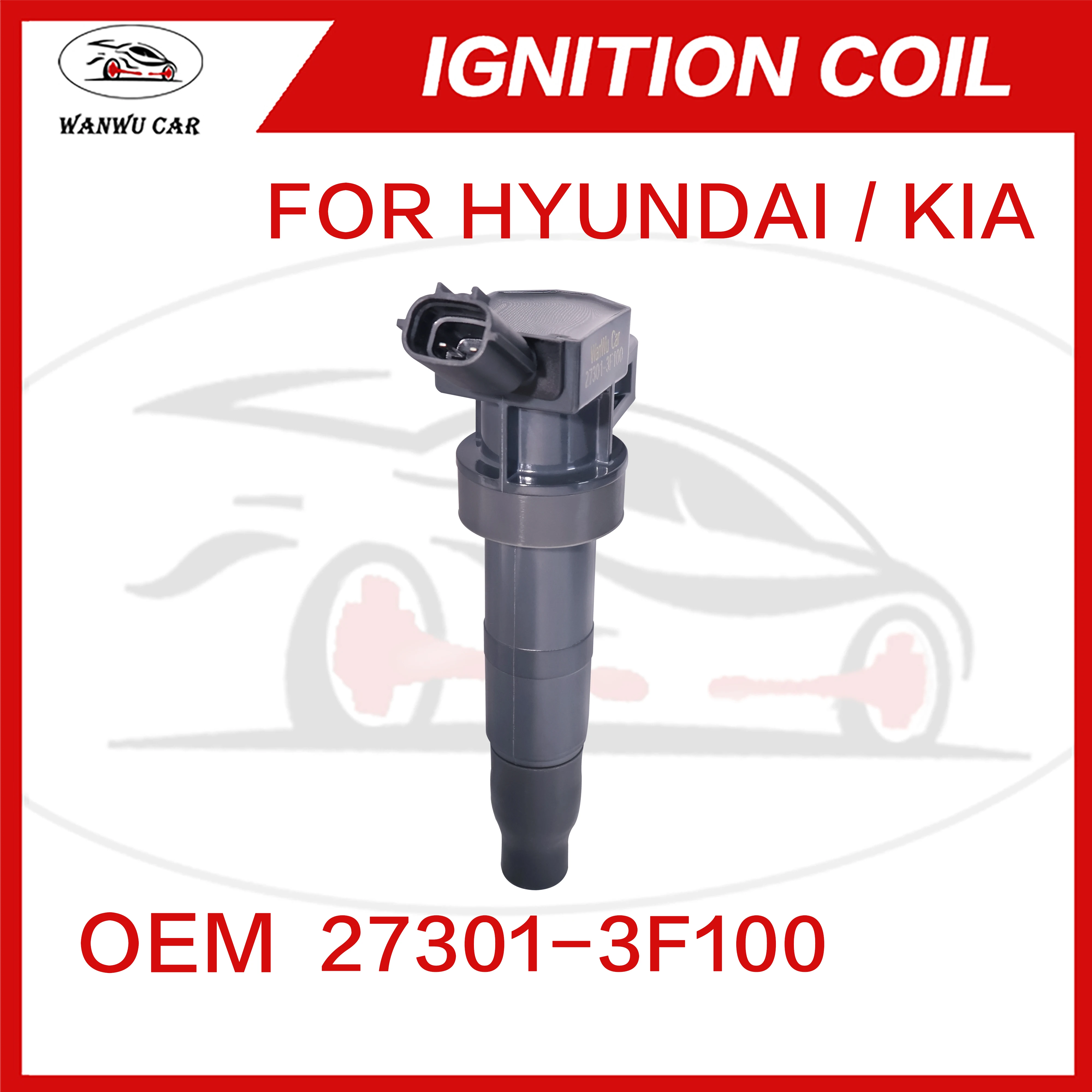 27301-3F100 Ignition Coil Igniter Suitable For HYUNDAI KIA 27300-3F100