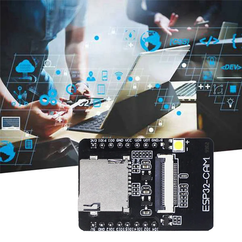 Placa de desenvolvimento ESP32-CAM + conjunto de módulo de câmera OV2640 520KB + 4M PSRAM_Y08A