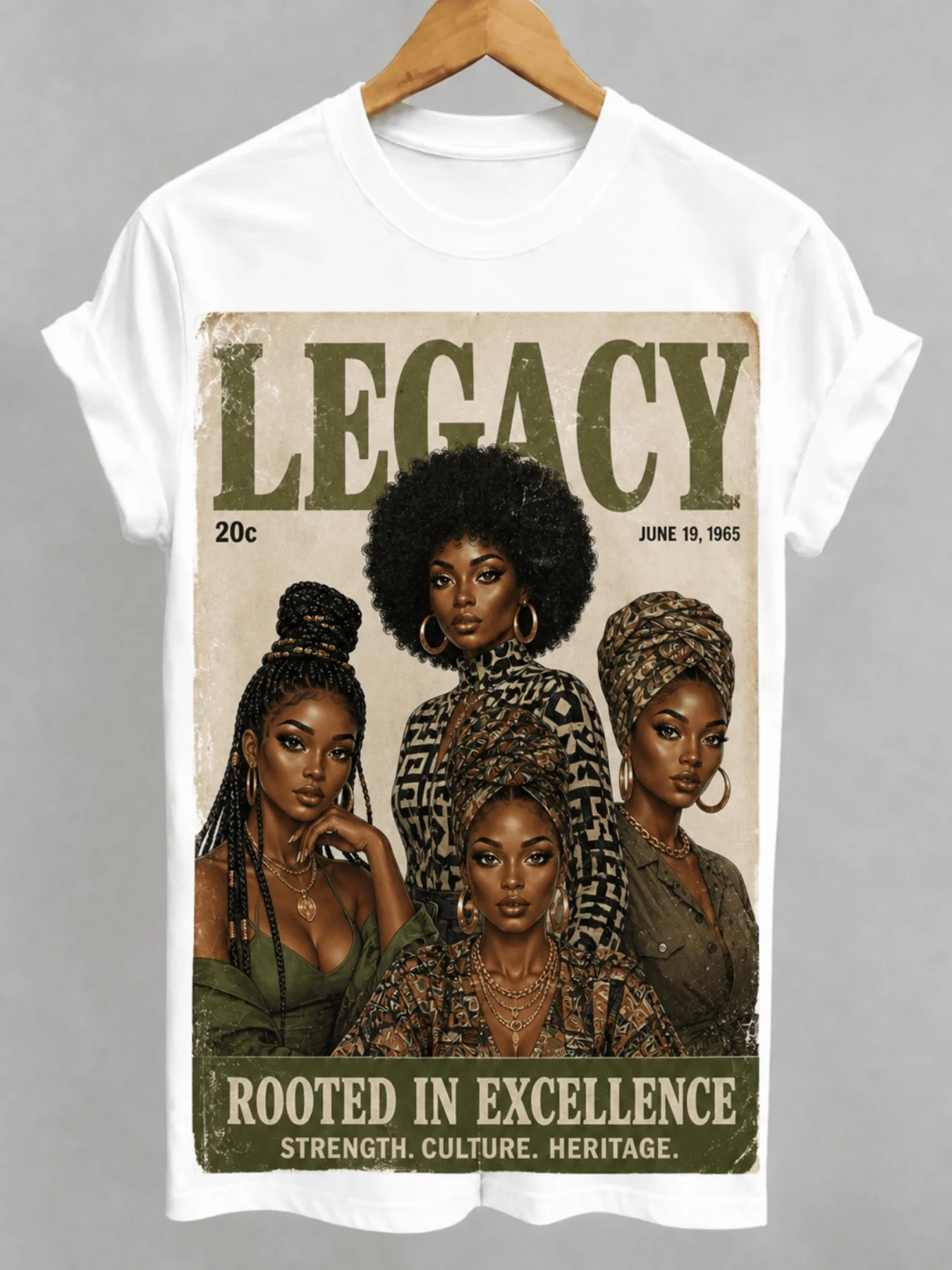 On June 19th, Black Women, Women's Plus-size T-shirts, Women's Casual Short Sleeves, Suitable for Outdoor and Daily Wear, Are Ideal Gifts for Homecoming, Halloween, and Christmas.