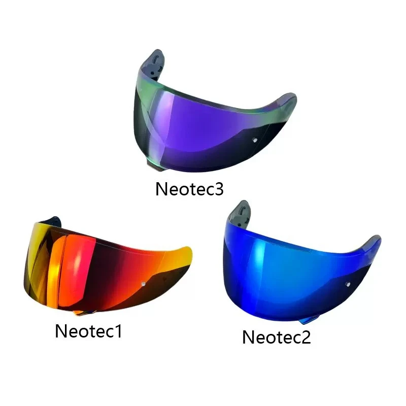 For Neotec1/CNS-1 Models Lenses Motorcycle Helmets Visor Replacement Lens High Clarity Anti-UV Anti-Scratch Dustproof Windshield