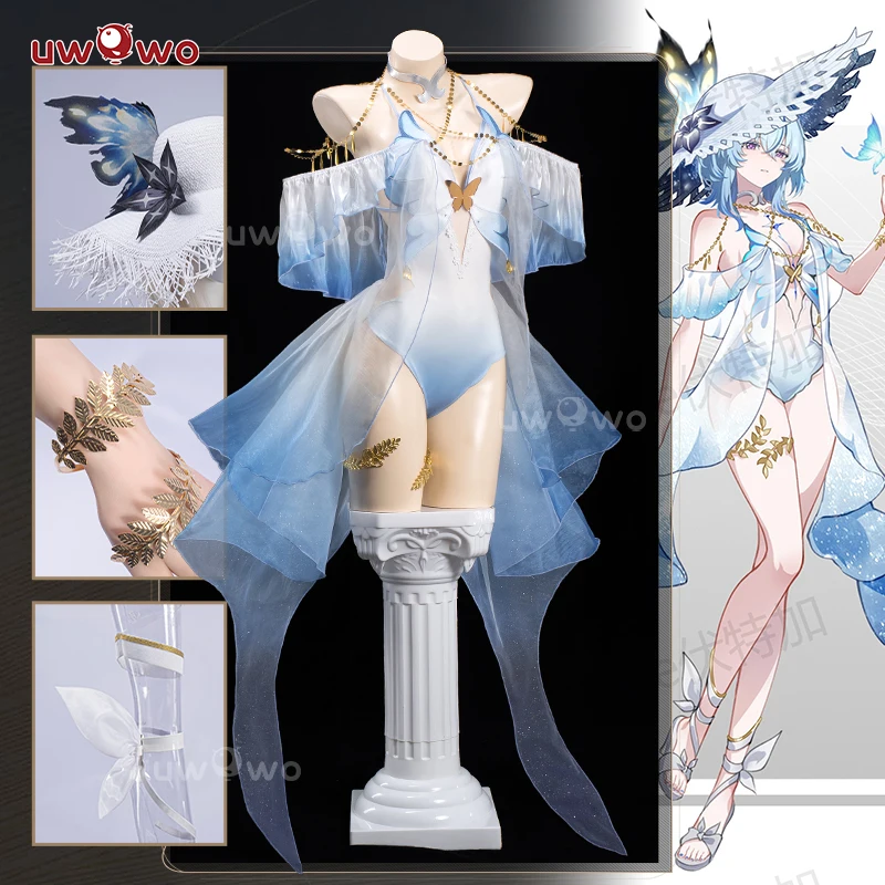 PRE SALE UWOWO Shorekeeper Cosplay Game Wuthering Waves WuWa Shorekeeper Fanart Swimsuit Shorekeeper Cosplay Costume Halloween
