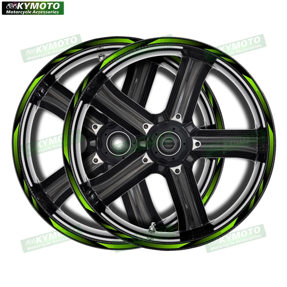 

Аксессуары для мотоциклов VERSYS1000 VERSYS 1000, 17-дюймовые наклейки на передние и задние колеса, модифицированные водонепроницаемые наклейки на ступицу