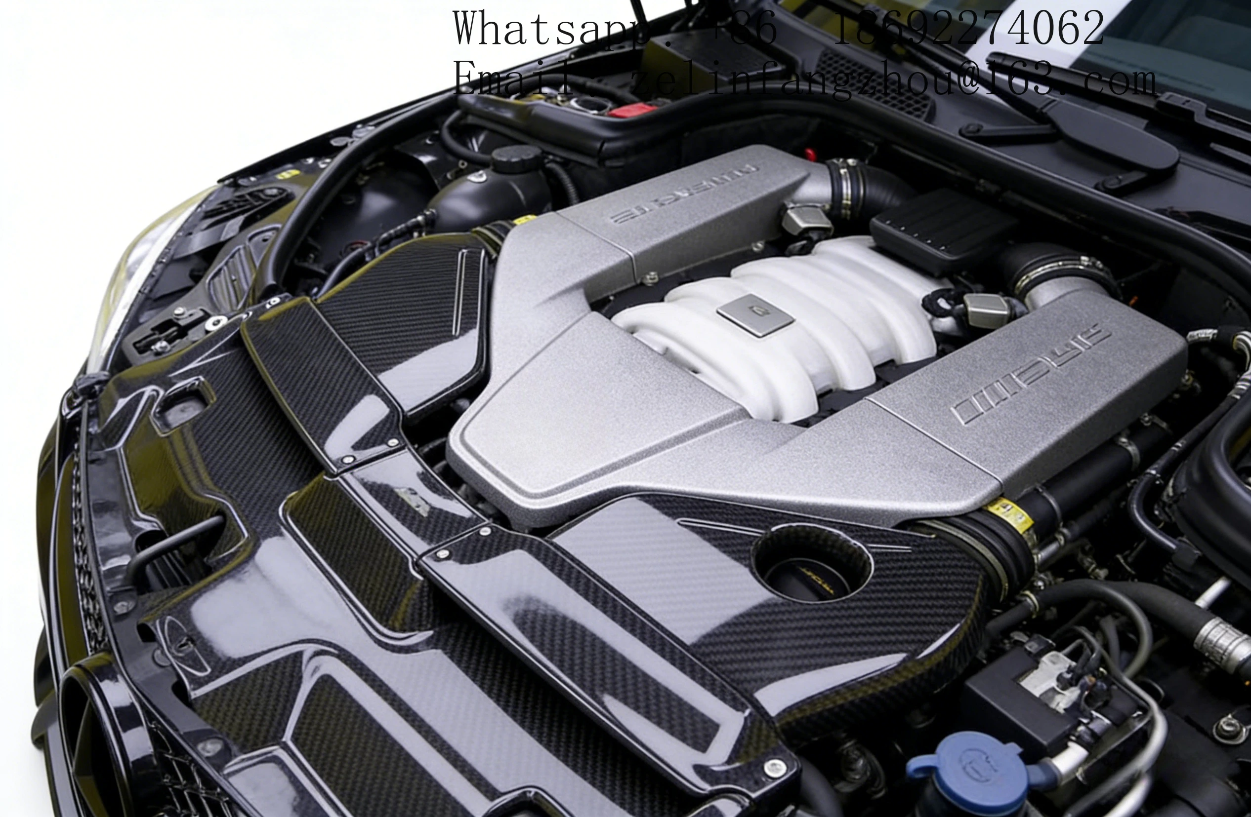 

Система холодного впуска воздуха из сухого углеродного волокна для Mercedes AMG C63 W204 M156 6.2L 2009-2014, индукционная система, автомобильные аксессуары