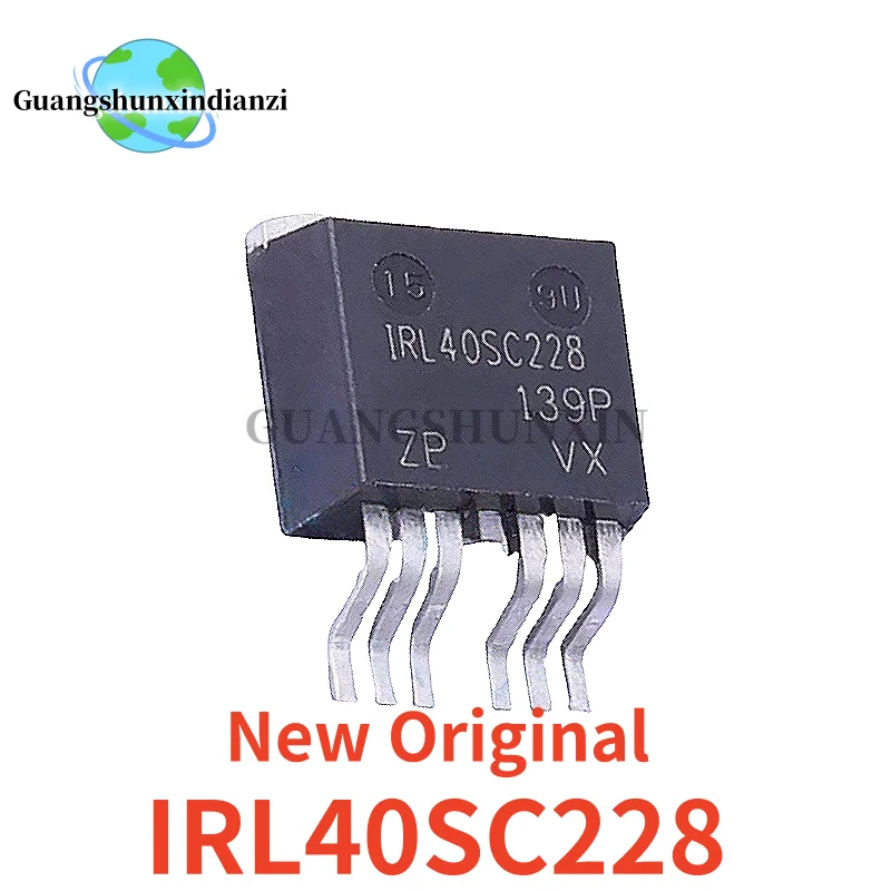 5-10pcs/Lot Original IRL40SC228 557A 40V L40SC228  Patch TO-263-7 N channel 40V 557A Field effect MOS tube 40SC228 40V IC