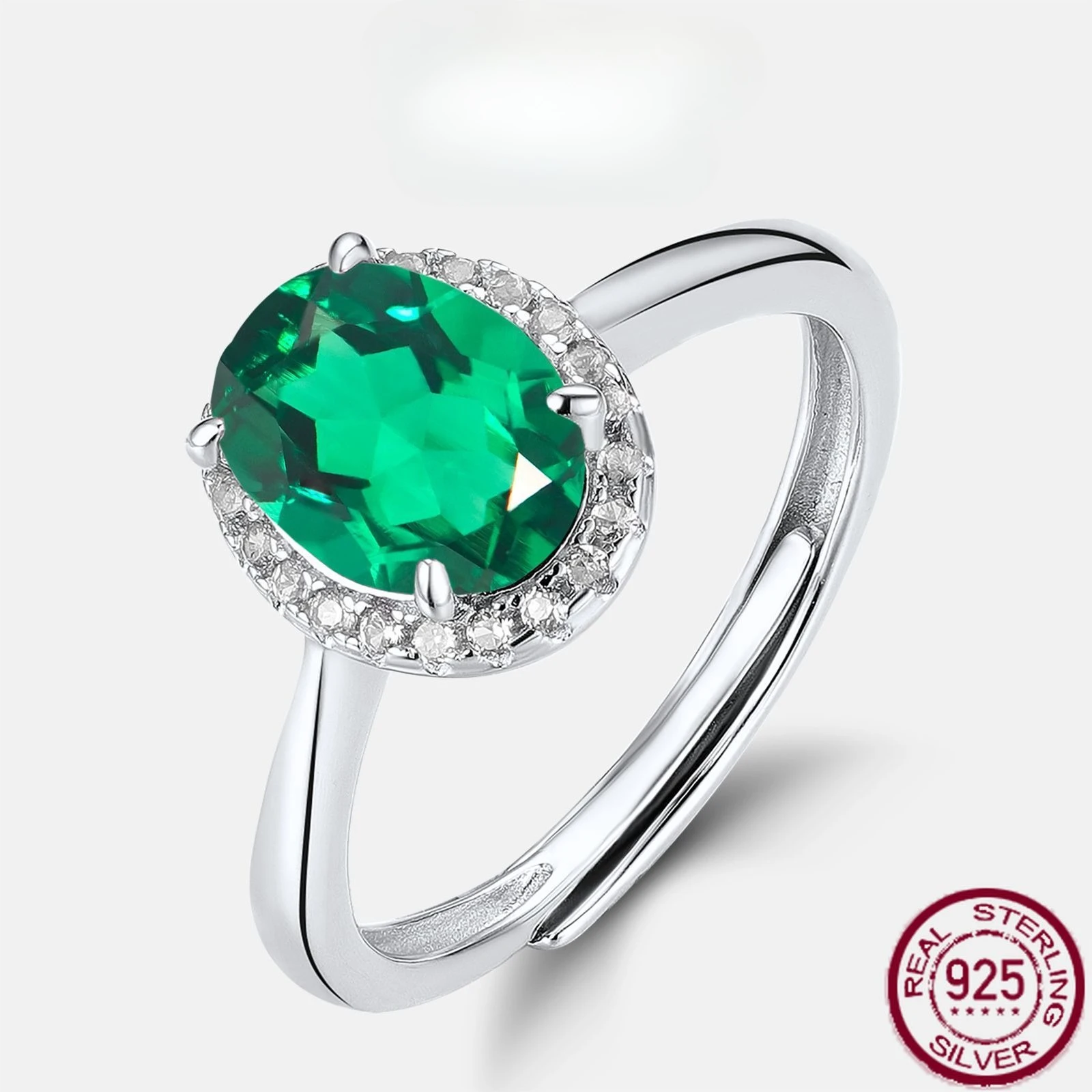

Новое серебро S925, яйцо голубя, ретро, легкое, роскошное, культивированное, изумрудное, инкрустированное, культивированное, красное, сокровище, кольцо, свадебные украшения