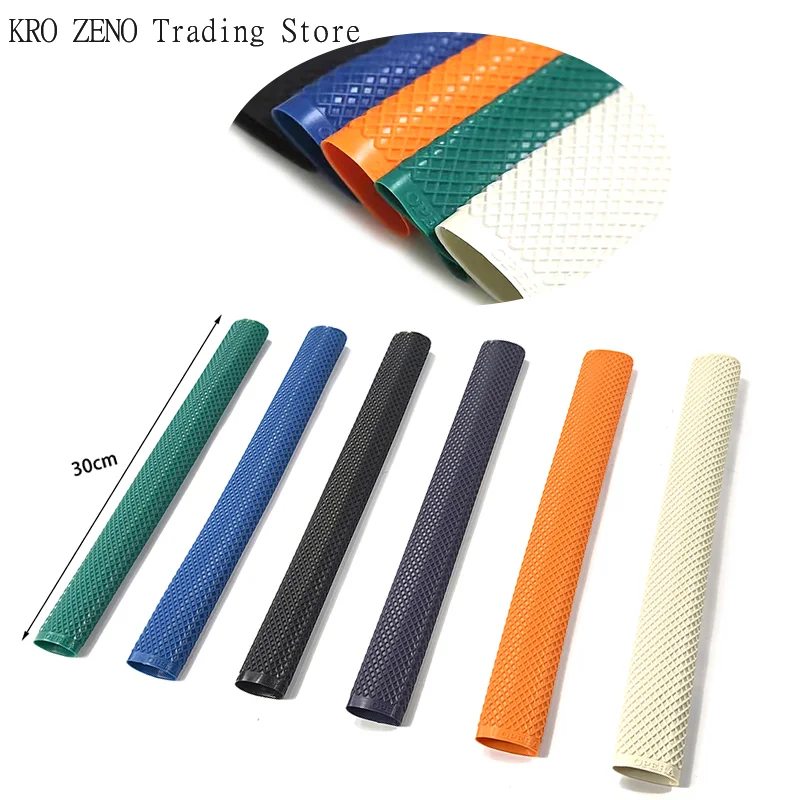 

1pc 30CM Billiard Grips Pool Cue Butt Sleeve Protector Billiard Wrap Rubber Weave Cue Grip Billiards Accessorie 6Colors Optional