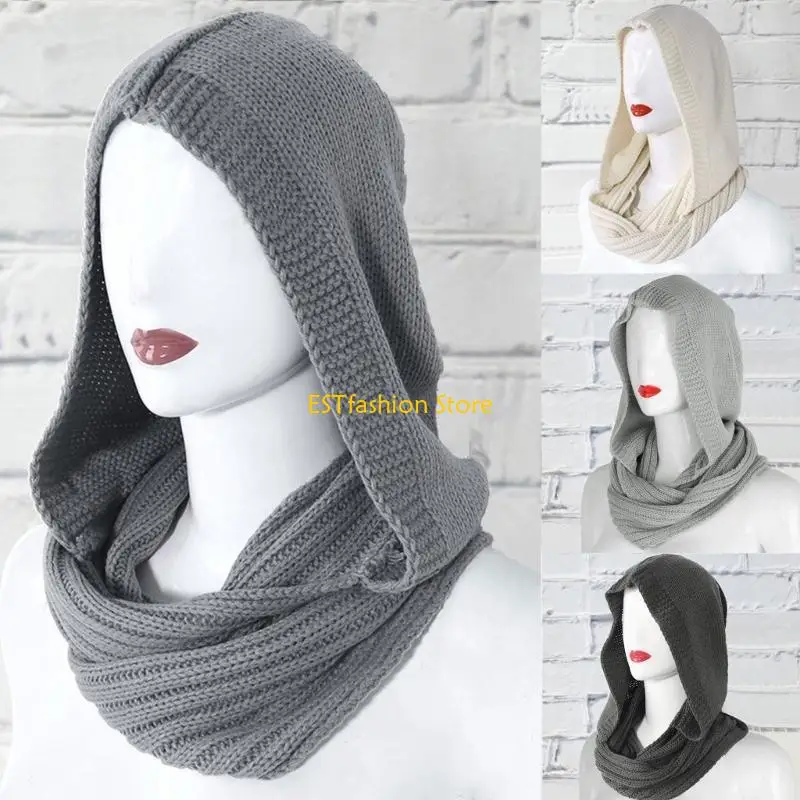 Y5GC Women Rib Knit for Infini - Infinity Scarf Knit avis et prix
