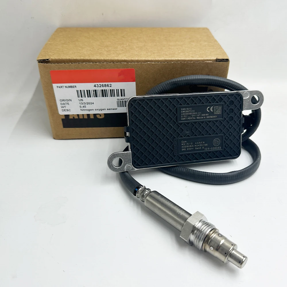 High Quality 24V NOX Sensor for Cummins ISX12 ISX15 MX13 6.7L 2011-2018 OEM 4326862RX 4326862 5WK96751C Made In USA, In Stock