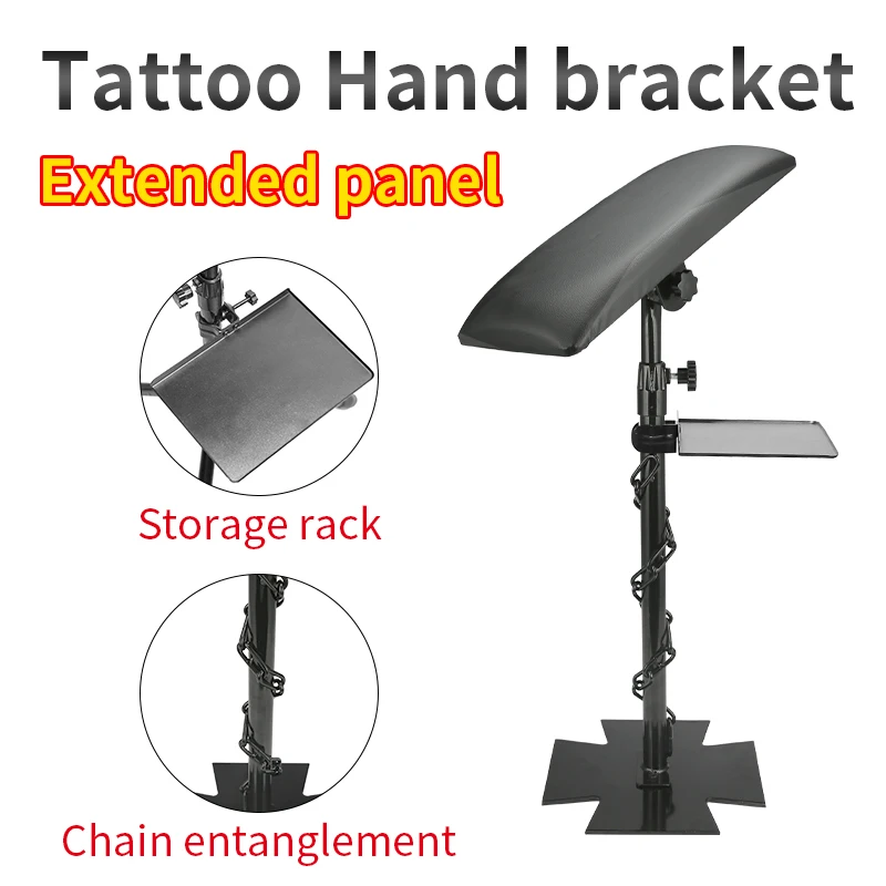 Taidu Tattoo Stand Pruim Bloesem Vorm Stalen Tattoo Armhouder Draagbare Tattoo Armsteun St 9