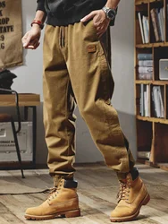 Casual pants 2024 fashion men's leggings fashion men's pants men and women oversize cargo pocket pants the US style pants