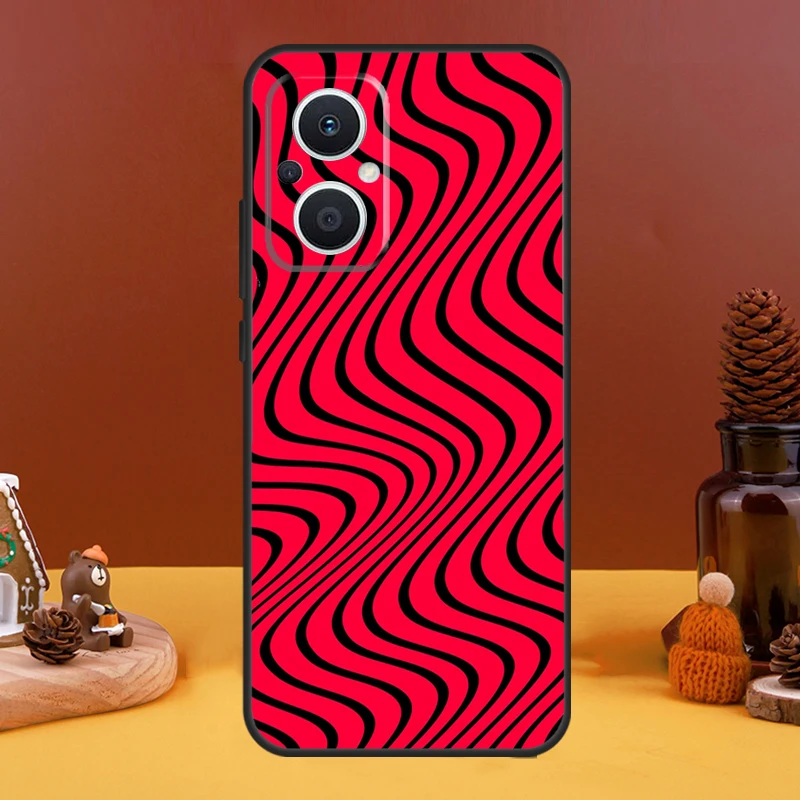 PewDiePie Waves Case For OPPO Reno 4Z 5Z 8T 10 Pro 11 F 4 6 7 8 5 Lite OPPO Find X6 X5 Pro X2 X3 Lite Cover