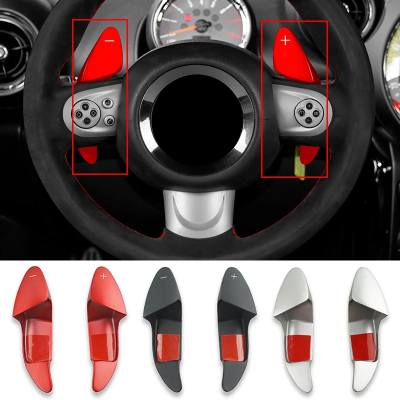 Car Steering Wheel Shifter Paddle Extension For MINI Cooper S JCW R55 R56 R57 R58 R59 LCI Coupe Paceman Clubman Roadster R60 R61