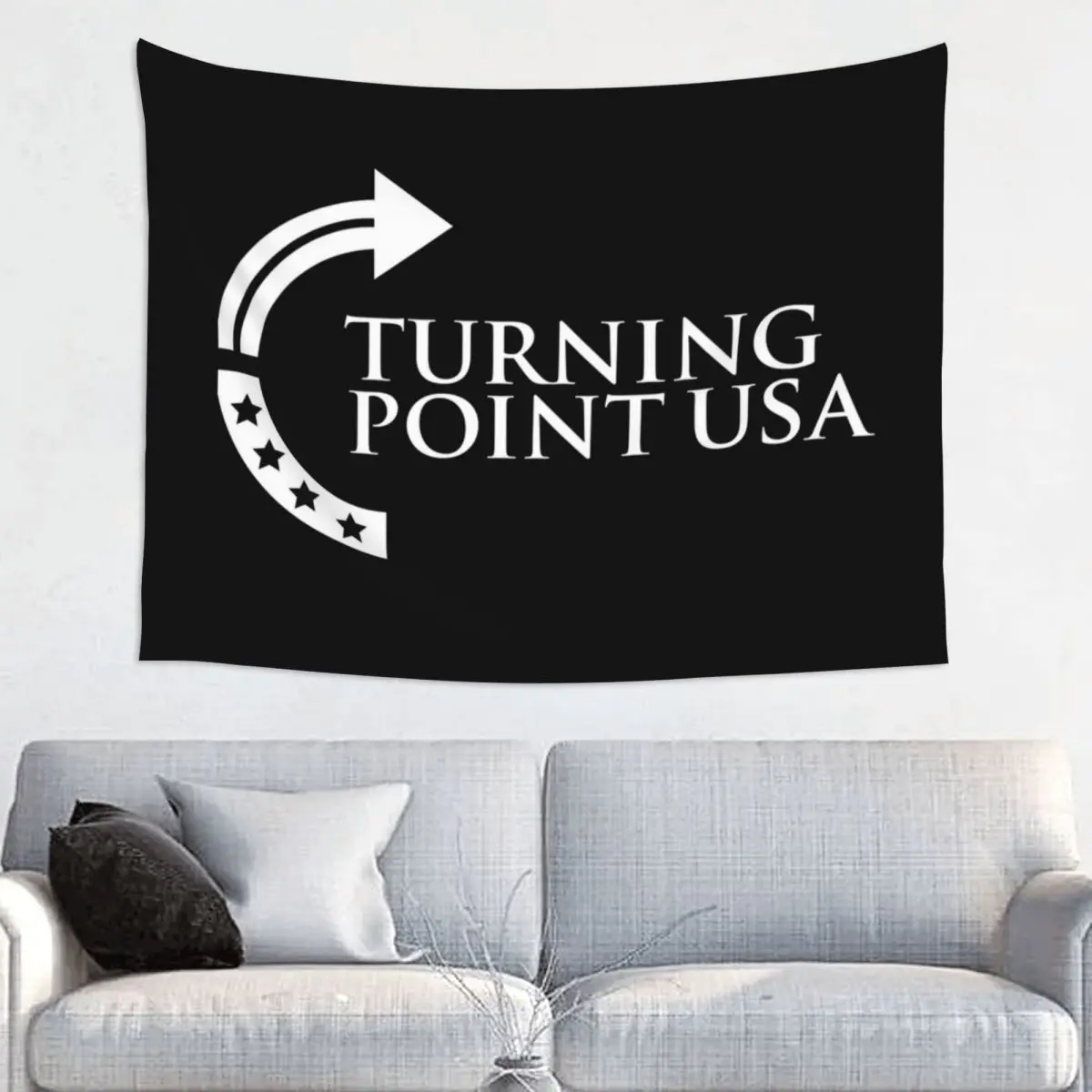 

Точка поворота США Чарли Кирк Гобелен Настенный хиппи Полиэстер Настенный гобелен Художественное настенное одеяло Настенный декор Коврик для йоги