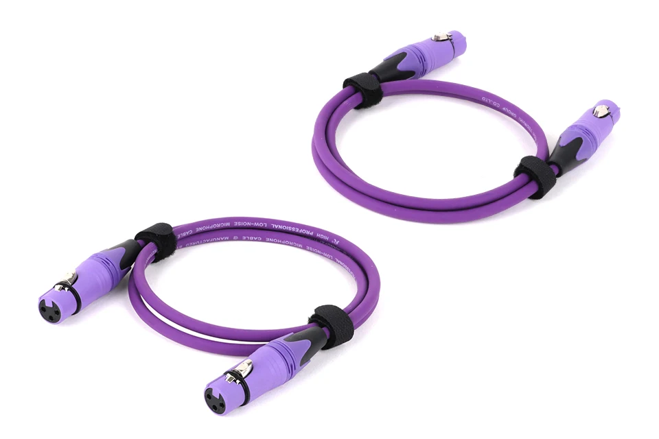 0,3–15 m, 1 x XLR-Buchse auf Buchse, 3-poliges XLR-Buchse auf Buchse, buntes Mikrofon, Mikrofonkabel für Audio- und Soundausrüstung – Detail 9