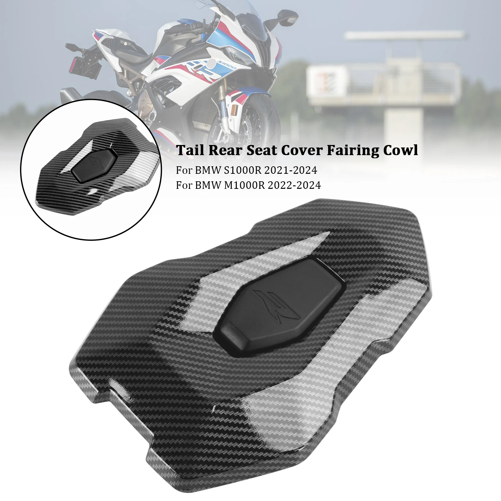 

Обтекатель задней крышки сиденья для BMW S1000R 2021-2024 M1000R 2023-2024 Carbon