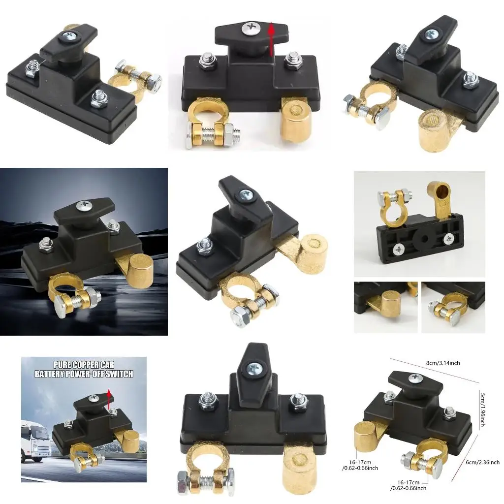 

87HE Quick Install Battery Kills Switch Automotive Battery Disconnect Device for Car