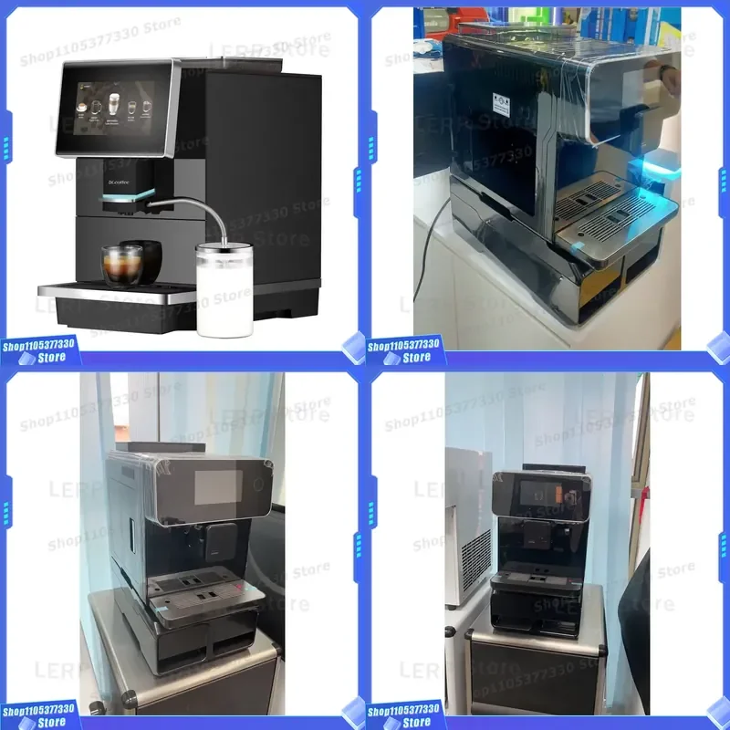Professional Industrial Fully Automatic Commercial Coffee Machine For Cafe Office High Efficiency Bean To Cup Brewing System