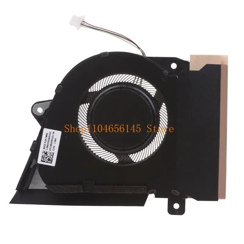 652F New CPU GPU Cooling Fan Brushless 12V for  Zephyrus G14 GA401 GA401Q GA401QM GA401QC view 4