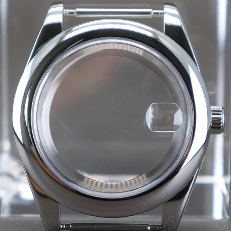 

36mm/39mm High Quality Watch Case Sapphire Glass For Seiko NH34 NH35 NH36 NH38 NH70 Miyota 8215 Movement Oyster Style Watch Case
