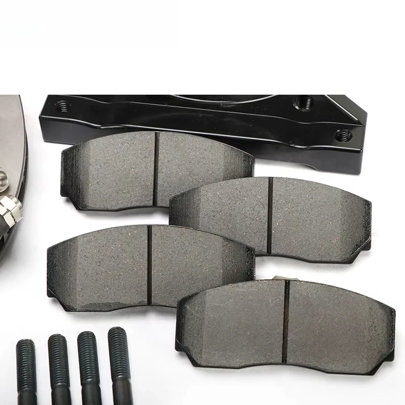 Upgrade 9200 4-Pot Big Brake Kit 330*28mm Slotted Pattern Disc Rotor Modified Skoda Octavia for'BMW'Toyota'Honda'Nissan'Tesla X5 4