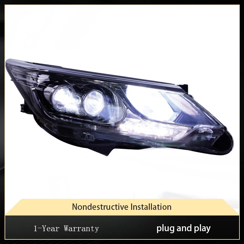 Car Lights For Toyota Camry 2015 2016 2017 Headlight LED DRL Upgrade Superbright Signal Lamp Tool Accessories