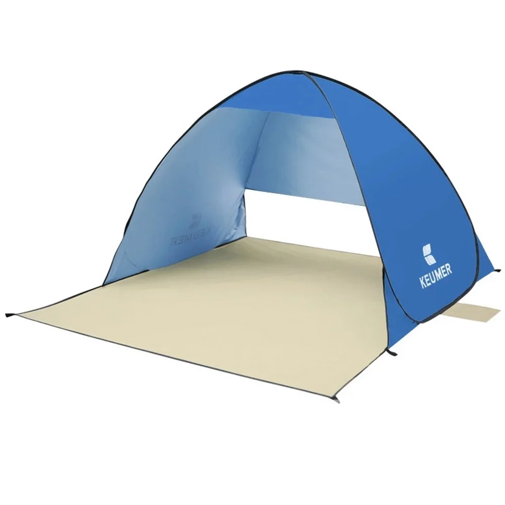 Automatic Camping Ultralight Tent Beach Tent 2 Persons Tent Instant Pop Up Open Anti UV Awning Tents Outdoor Sunshelter SES0052