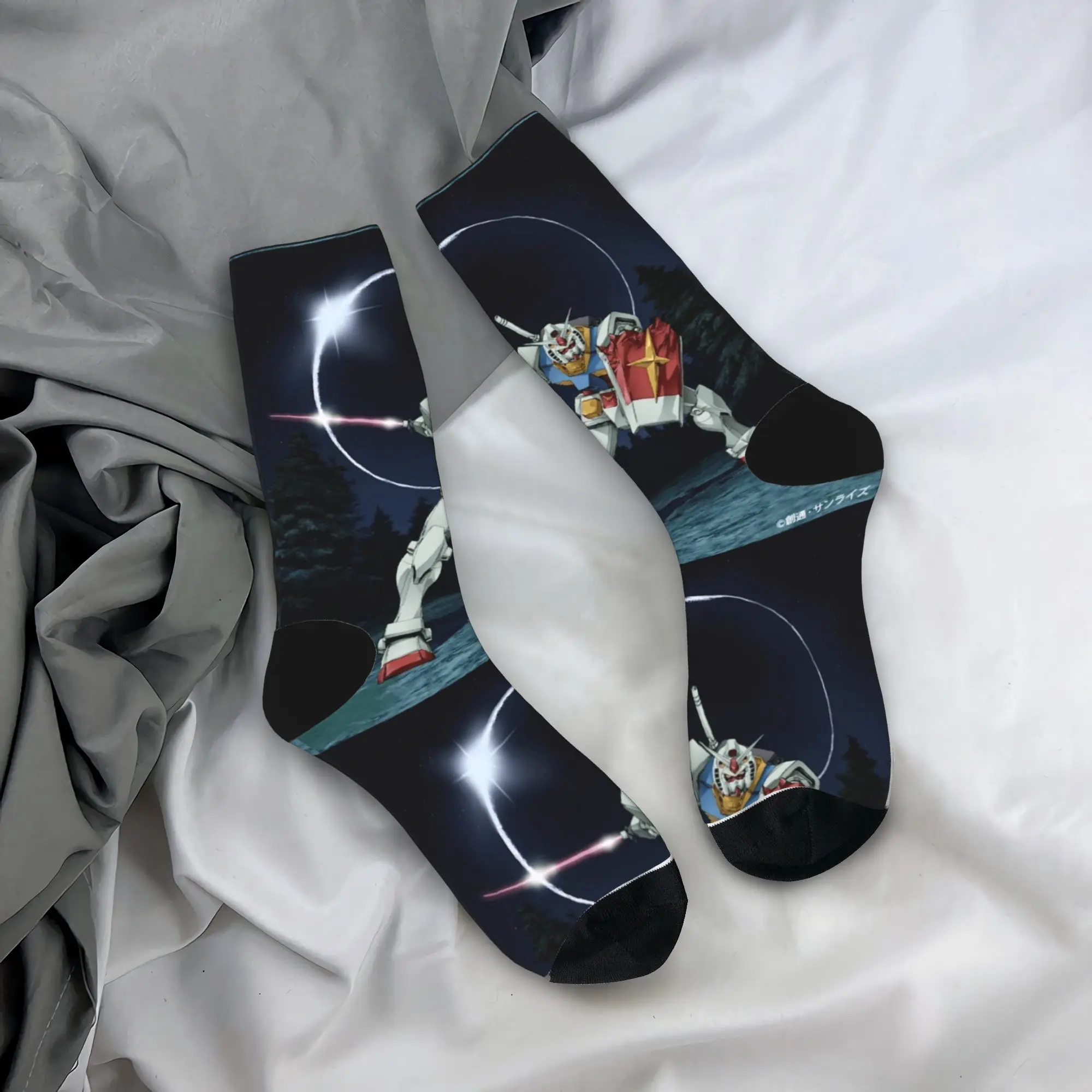 

Anime cool g-g-GUNDAMs Stockings Couple Socks Soft Funny Socks Autumn Running Anti Skid Graphic Socks Birthday Present