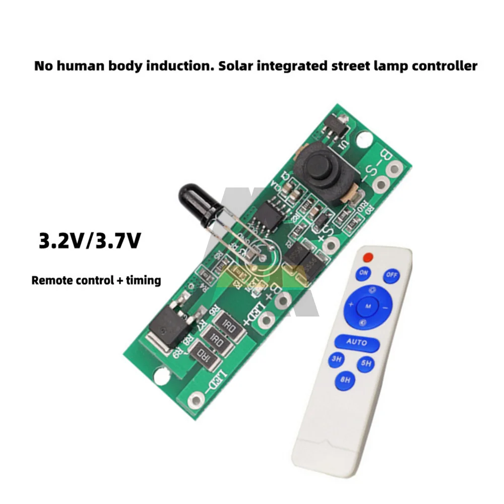 3.2V 3.7V Remote Control Solar Ceiling Light Control Panel Solar Flood Light Integrated Street Light 30W Circuit Board Driver