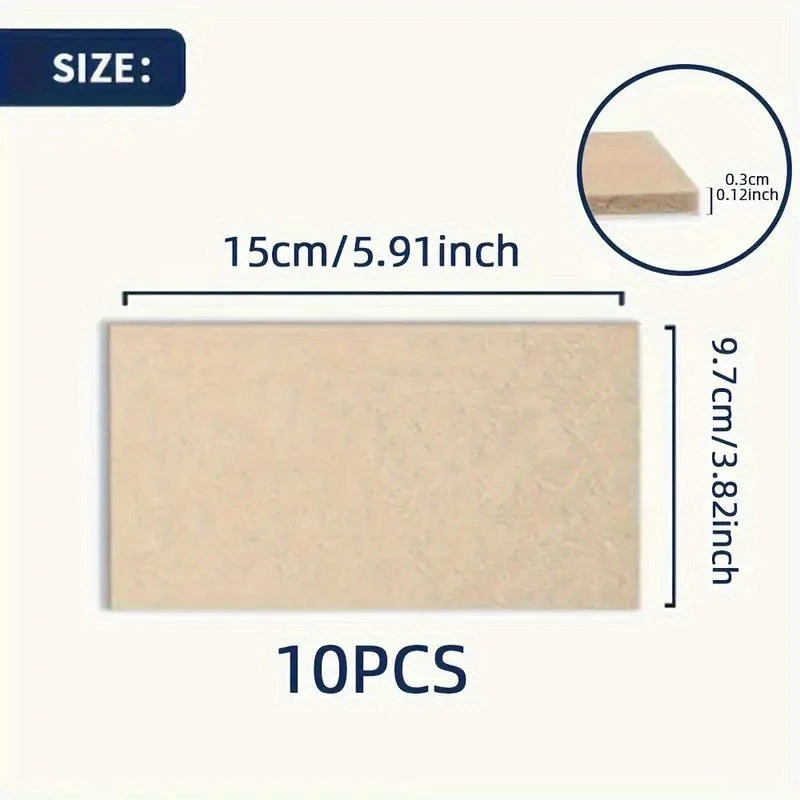 10pcs Adhesive Mat Anti Slip Cutting Furniture Protection Felt Mat Ceramic Tile Wooden Floor Protective Mat Home Accessories