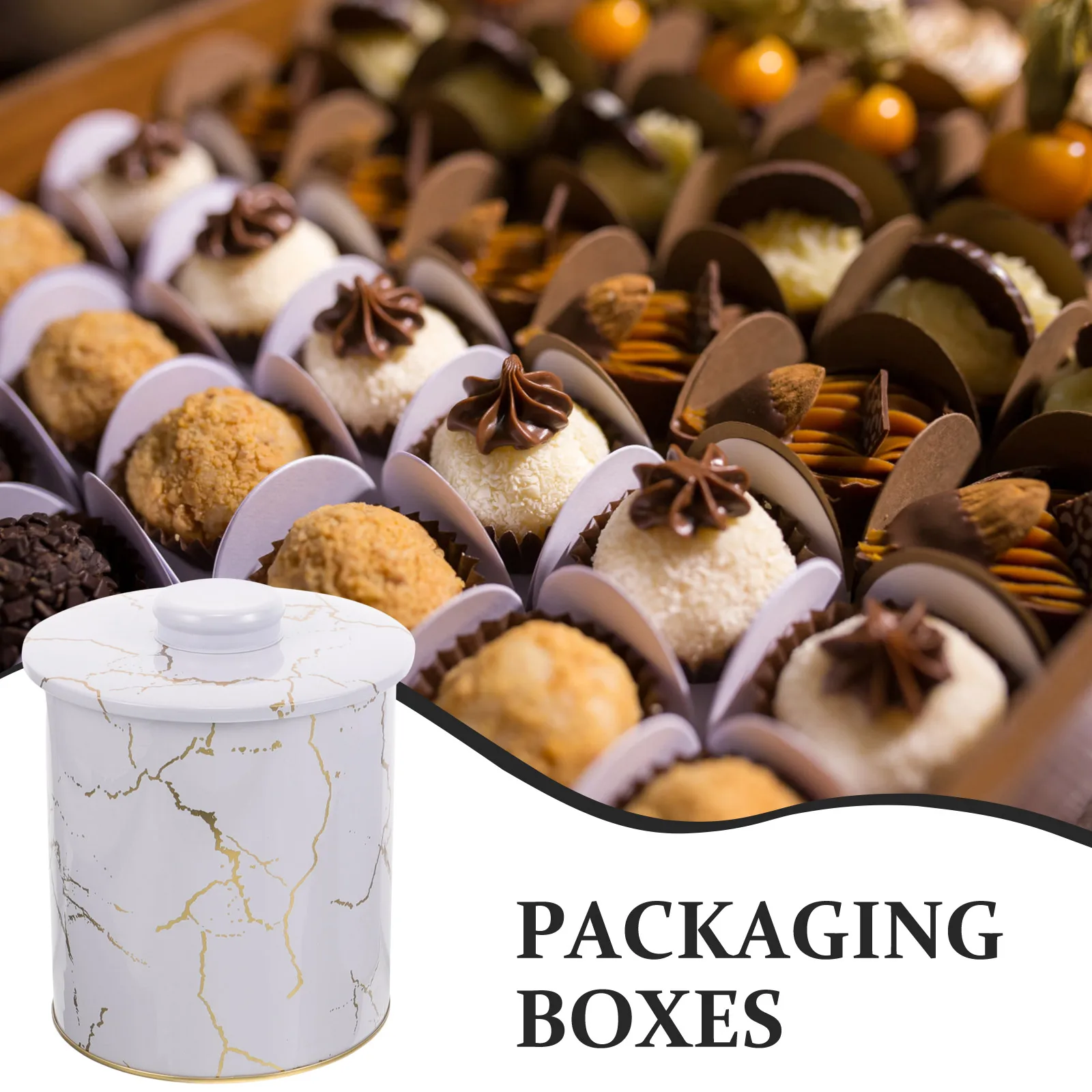 

2pcs Iron Bread Packaging Box Cake Storage Container For Home Bakery Cafe Thick Material Safe Sturdy Use For Cake Cheese