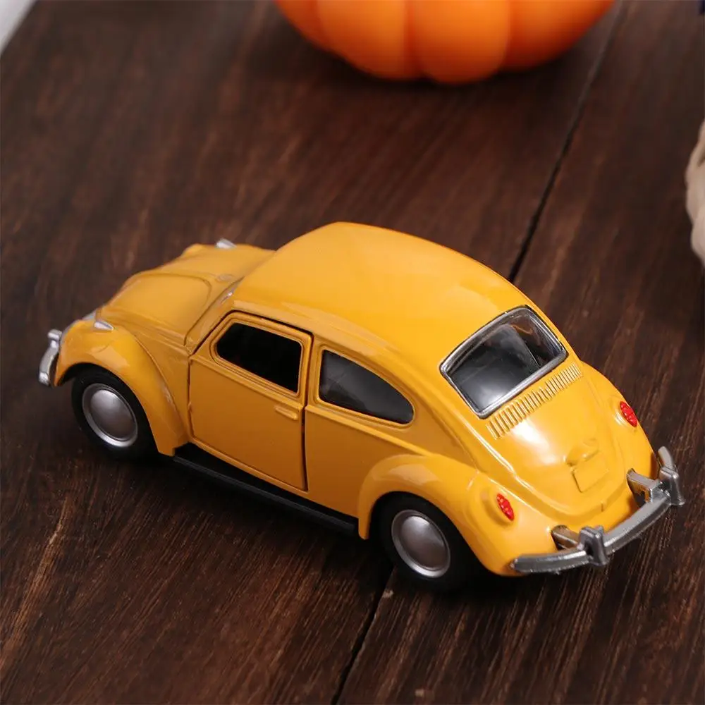 Desktop Decoration DIY  Decorations Conveni Toy Beetle Diecast  Toy Car Model Toy Car Figurines Miniatures Pull Back Car Model