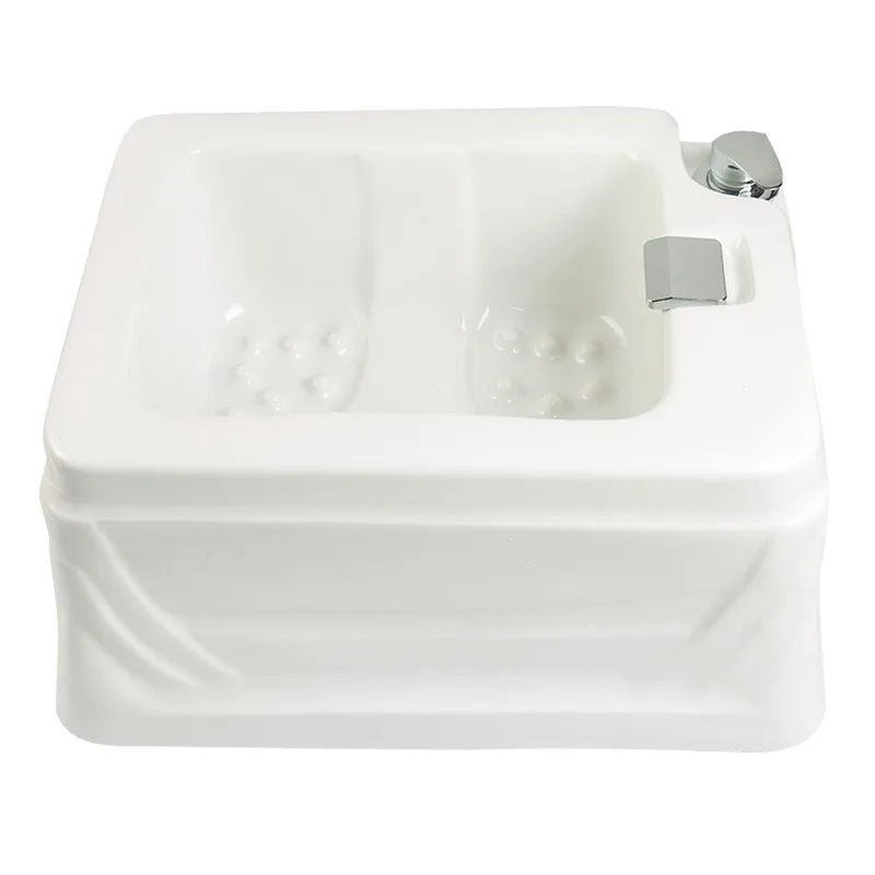 Extra-large acrylic relaxation foot  bath and bath salon equipment, foot massage bowl