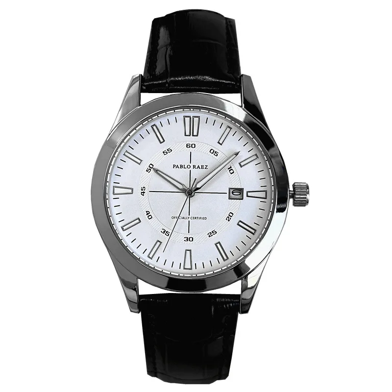 

Fashionable Men's Business Watch Night light Calendar Waterproof Quartz Watch Men's Watches Gift
