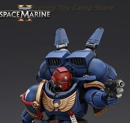 【ในสต็อก】JOYTOY ค้อน 40K Star Warrior 2 Joint Aide Titus Trio โมเดลของเล่นแบบเคลื่อนย้ายได้