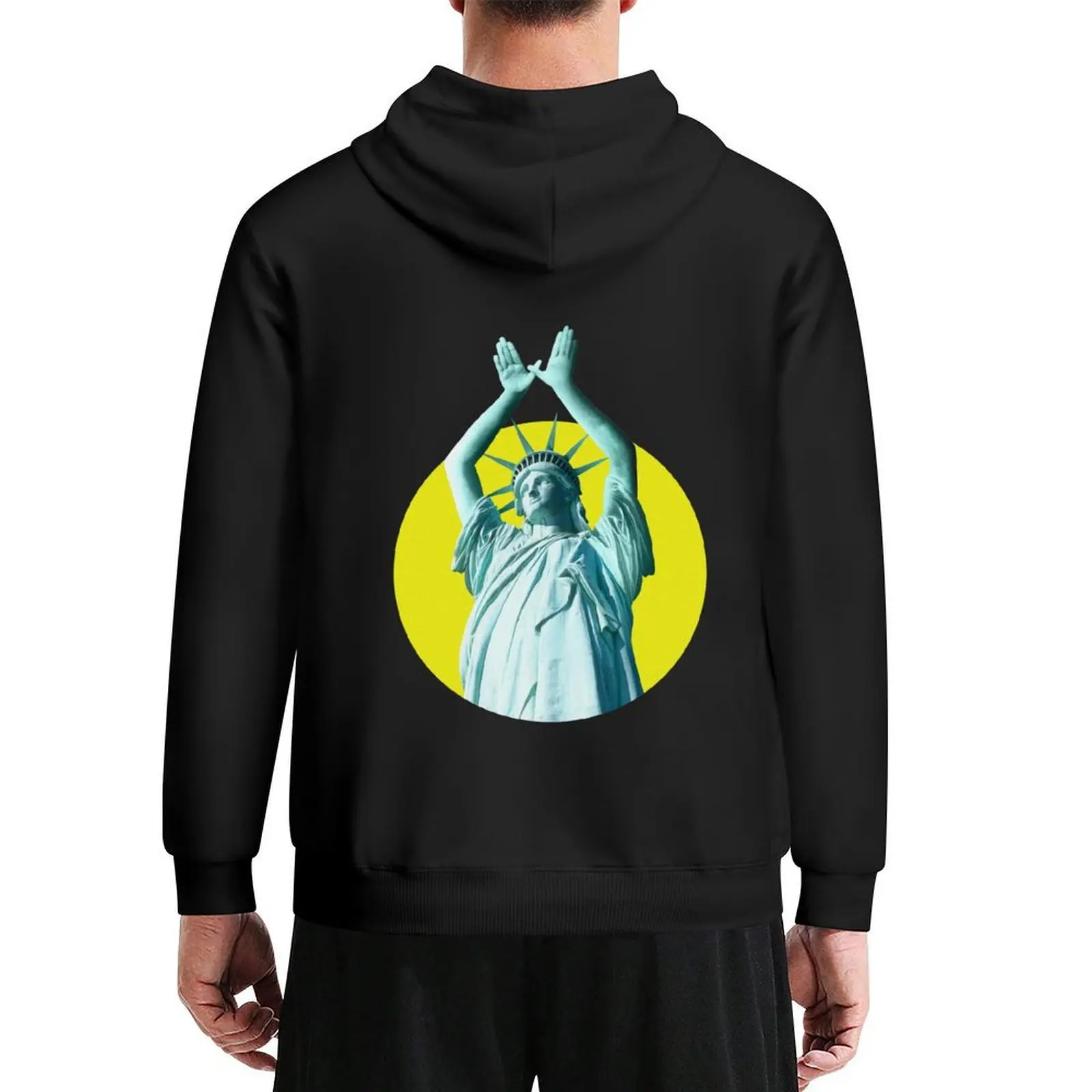 

The Statue of WU 4eva Hoodie winter clothes aesthetic clothing men clothing men's sweat-shirt set men's hoodie sweatshirt