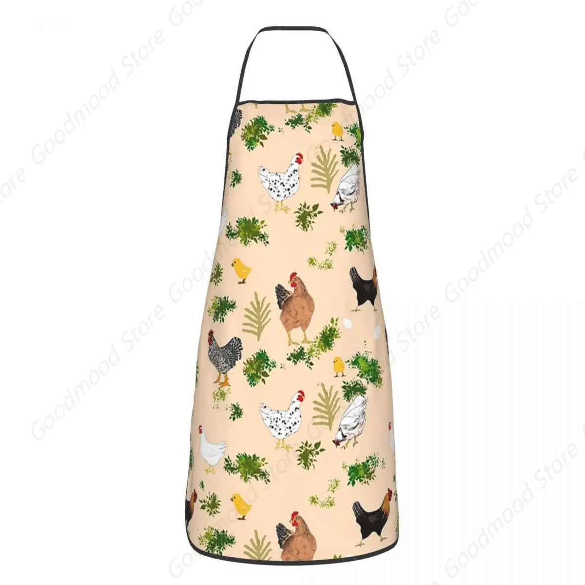 Chicken,hen ,chicks Pattern Aprons Chef Cooking Baking Tablier Waterproof Bib Kitchen Cleaning Pinafore for Women Men Painting