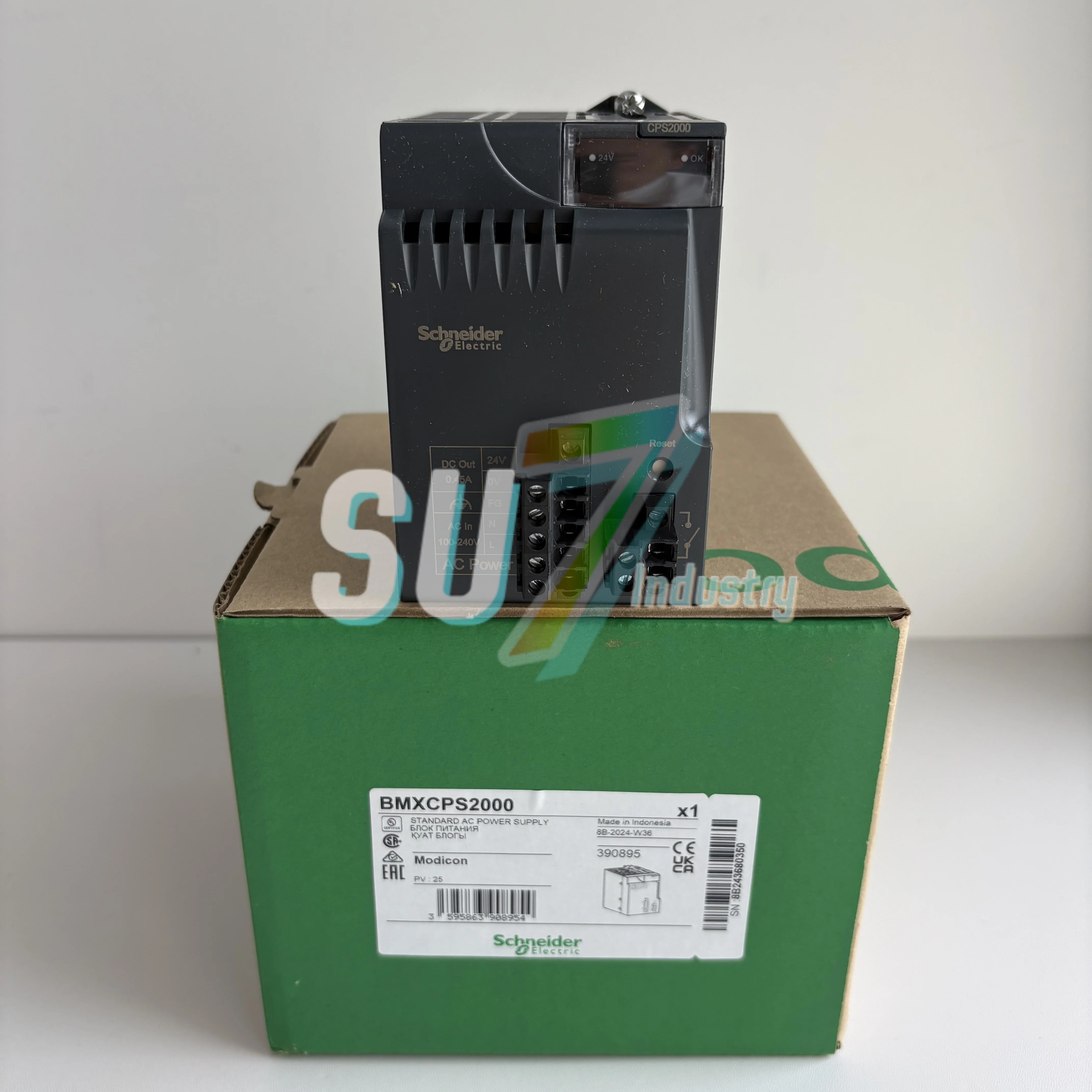 BMXCPS2000 Nouveau dans le module d'alimentation d'entrepôt